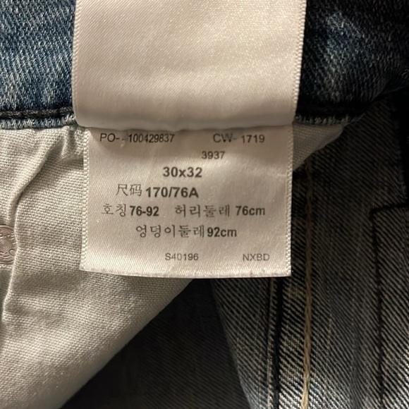 Men’s Levi Strauss Signature S26 Skinny Jeans 30x32 Medium Light Wash - Picture 9 of 9